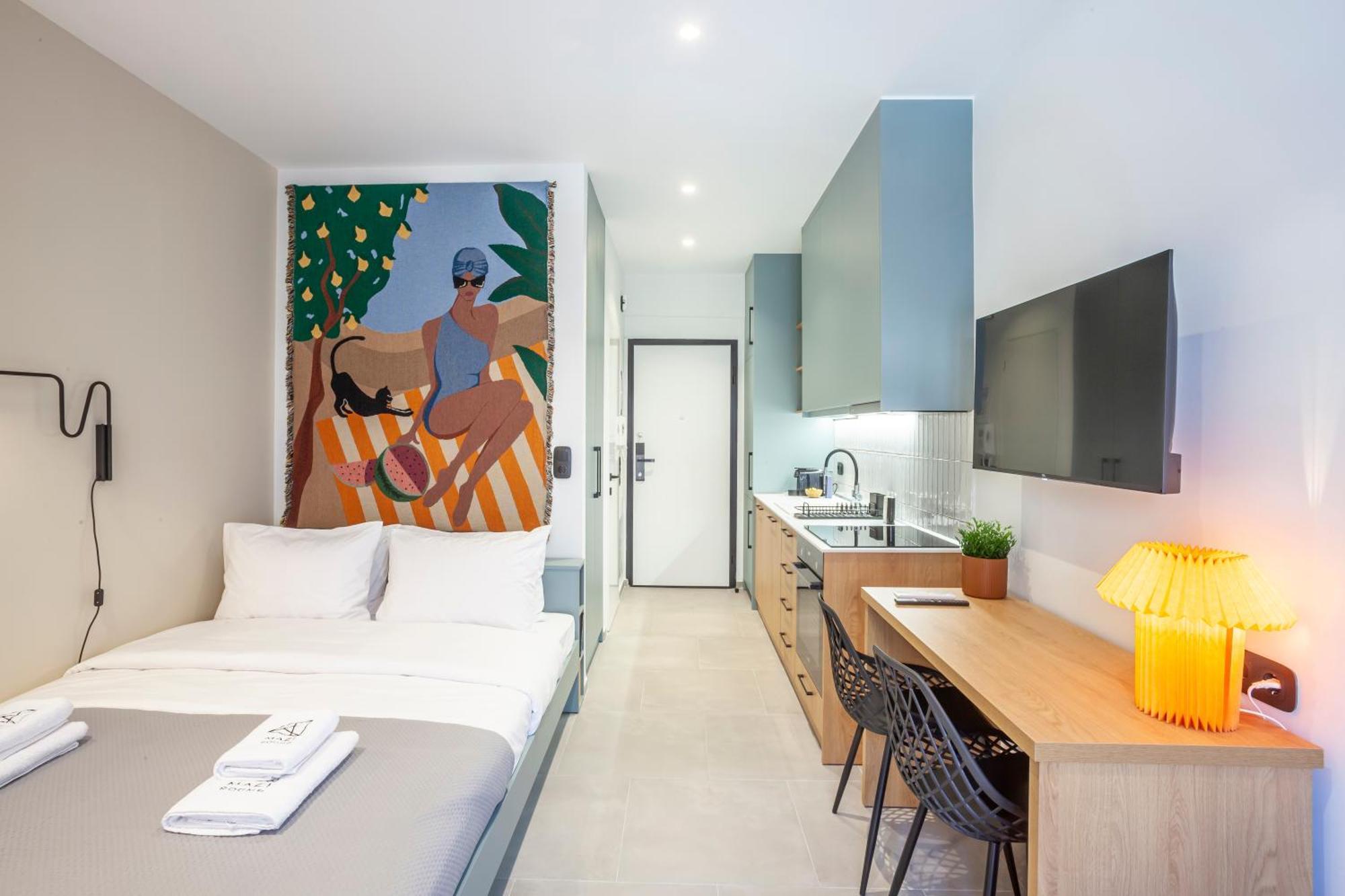 Mazi Rooms Charilaou 2,2 سالونيك المظهر الخارجي الصورة
